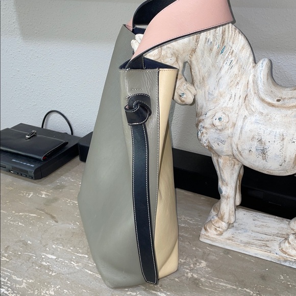 Celine tricolor tote with inside wallet - Picture 4 of 16